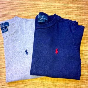 Two great little polo tee for your toddler.